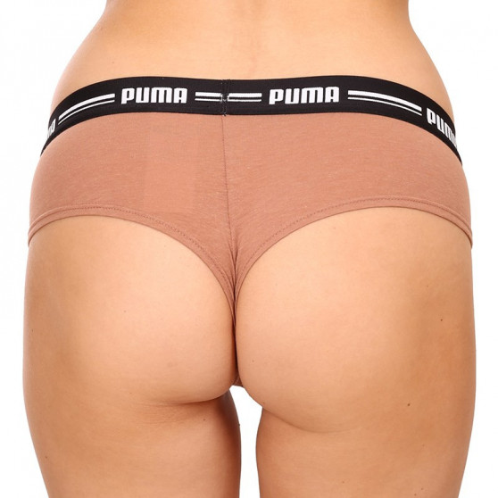 2PACK sieviešu brazīliešu biksītes Puma brūnas (603043001 010)