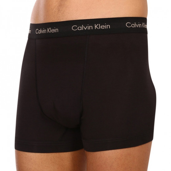 3PACK vīriešu bokseru šorti Calvin Klein melni (NB3056A-6G6)