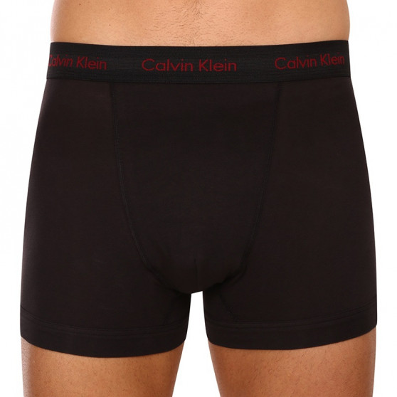 3PACK vīriešu bokseru šorti Calvin Klein melni (NB3056A-6G6)