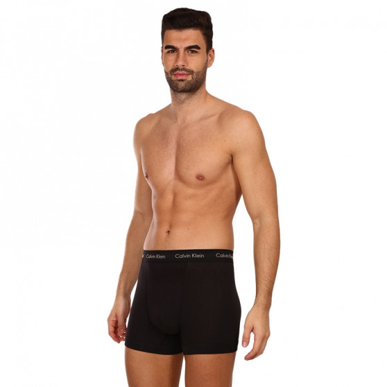 3PACK vīriešu bokseru šorti Calvin Klein melni (NB3056A-6G6)