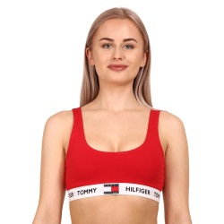 Sieviešu krūšturis Tommy Hilfiger sarkans (UW0UW02225 XCN)