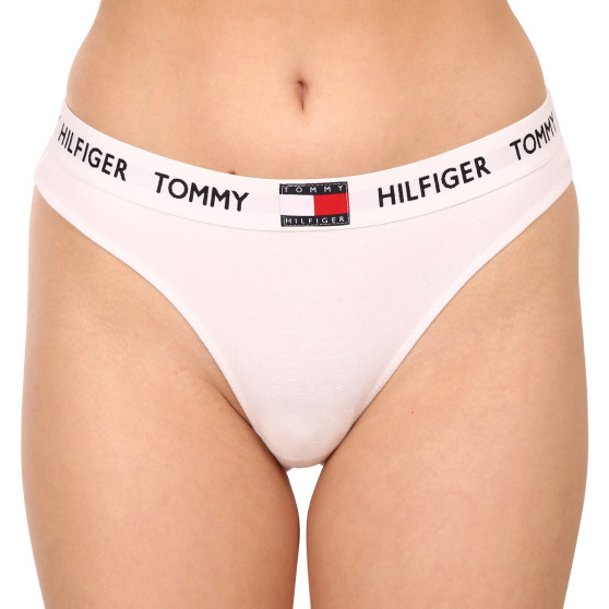 Sieviešu stringi Tommy Hilfiger white (UW0UW02198 YCD)