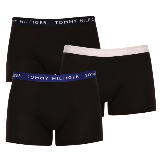 3PACK vīriešu bokseru šorti Tommy Hilfiger melni (UM0UM02324 0UK)