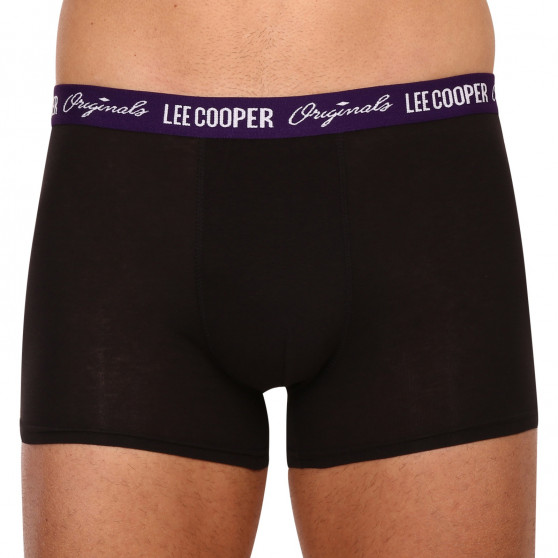 10PACK vīriešu bokseru šorti Lee Cooper melni (LCUBOX10P07-1951589)