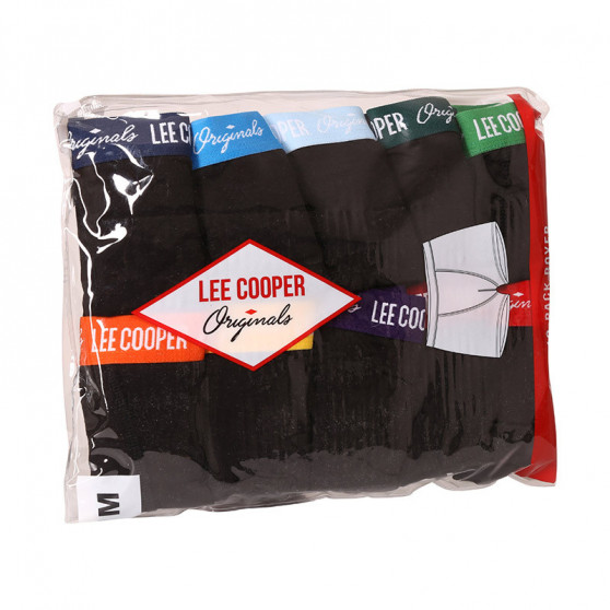 10PACK vīriešu bokseru šorti Lee Cooper melni (LCUBOX10P07-1951589)