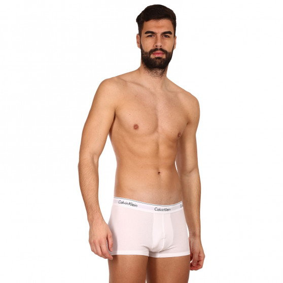 3PACK vīriešu bokseru šorti Calvin Klein balti (NB2380A-100)