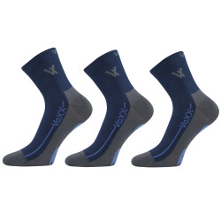 3PACK zeķes VoXX tumši zilas (Barefootan-darkblue)