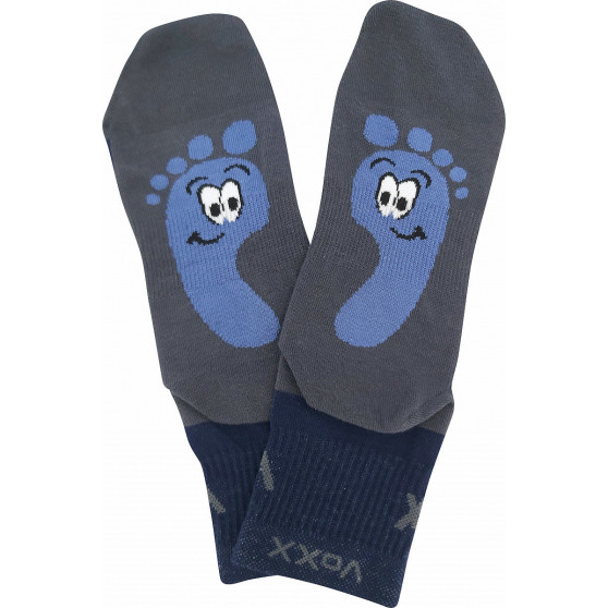 3PACK zeķes VoXX tumši zilas (Barefootan-darkblue)