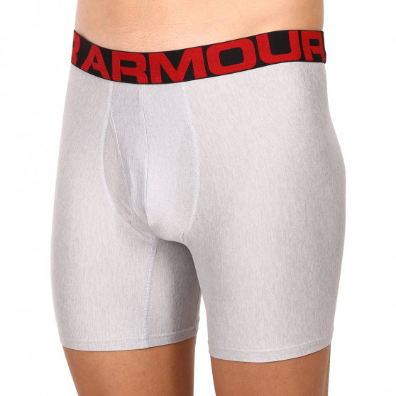 2PACK vīriešu bokseru šorti Under Armour pelēki (1363619 011)