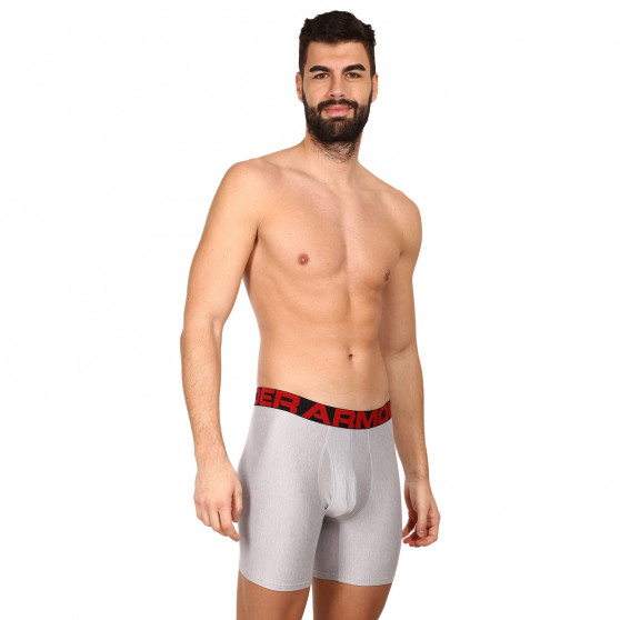 2PACK vīriešu bokseru šorti Under Armour pelēki (1363619 011)