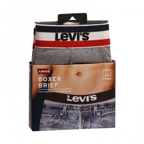 2PACK vīriešu bokseru šorti Levis daudzkrāsaini (905005001 004)