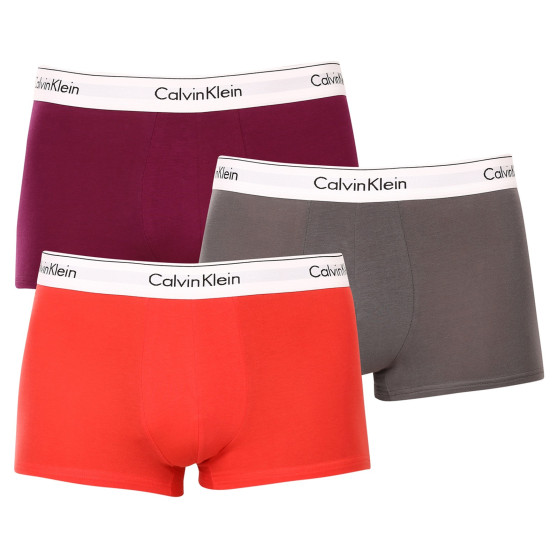 3PACK vīriešu bokseru šorti Calvin Klein daudzkrāsaini (NB2380A-6ME)