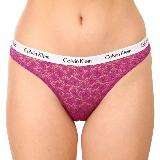 3PACK Sieviešu biksītes Calvin Klein oversized multicolour (QD3975E-6Q2)