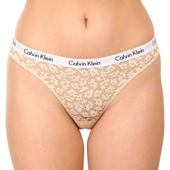 3PACK Sieviešu biksītes Calvin Klein oversized multicolour (QD3975E-6Q2)