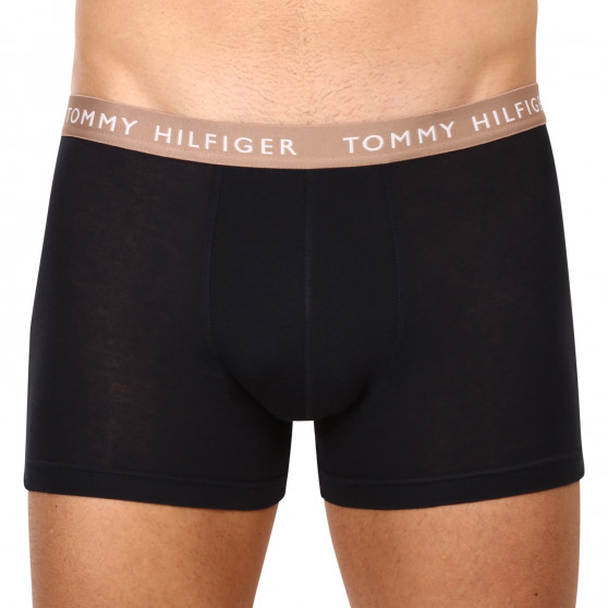 3PACK vīriešu bokseru šorti Tommy Hilfiger tumši zili (UM0UM02324 0V1)