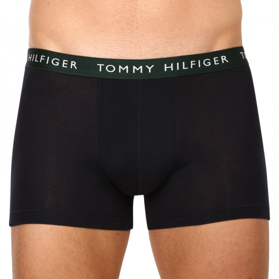 3PACK vīriešu bokseru šorti Tommy Hilfiger tumši zili (UM0UM02324 0V1)