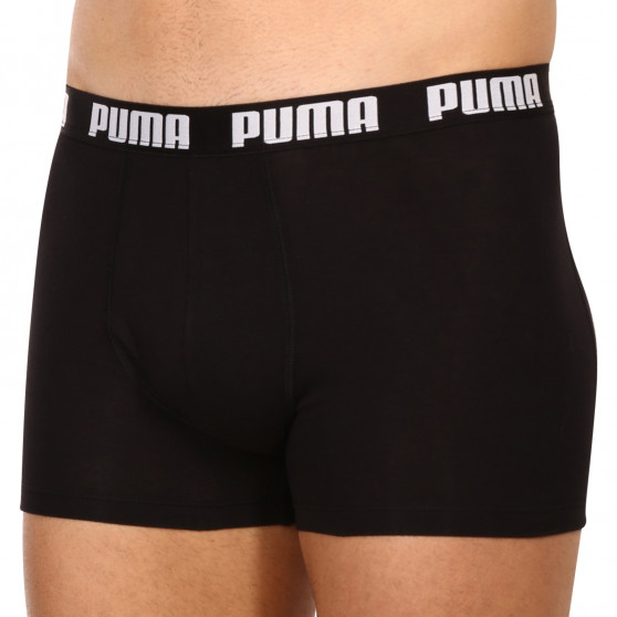 3PACK vīriešu bokseru šorti Puma melni (701206546 001)