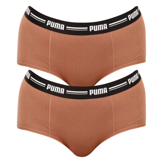 2PACK sieviešu biksītes Puma brūnas (603033001 013)