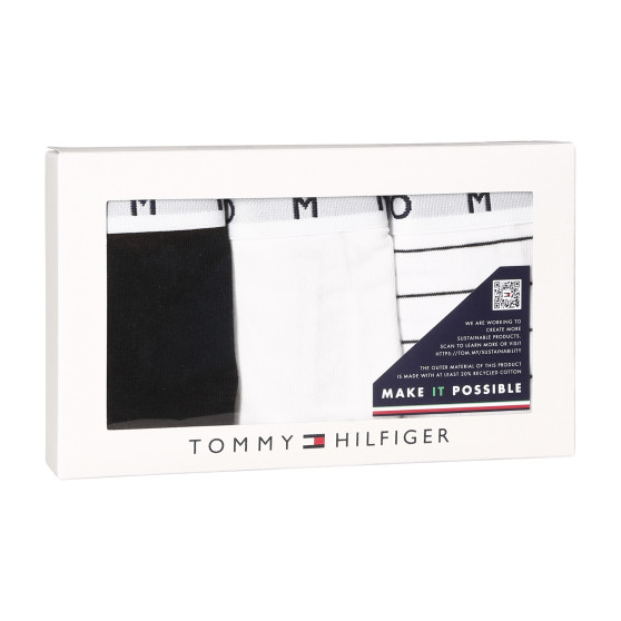 3PACK Sieviešu stringi Tommy Hilfiger daudzkrāsains (UW0UW04600 0V6)