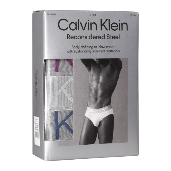 3PACK vīriešu apakšbikses Calvin Klein daudzkrāsains (NB3129A-C7Y)