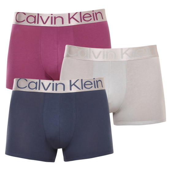 3PACK vīriešu bokseru šorti Calvin Klein daudzkrāsaini (NB3130A-C7Y)