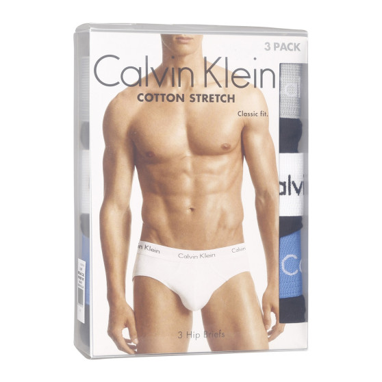 3PACK vīriešu apakšbikses Calvin Klein daudzkrāsains (U2661G-CAZ)