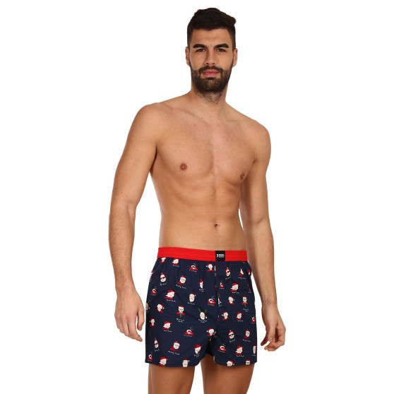 3PACK vīriešu bokserbokseršorti Happy Shorts daudzkrāsaini (HS 2838586)