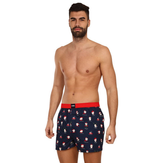 3PACK vīriešu bokserbokseršorti Happy Shorts daudzkrāsaini (HS 2838586)