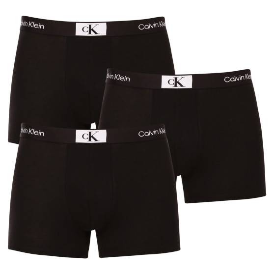 3PACK vīriešu bokseru šorti Calvin Klein melni (NB3528A-UB1)