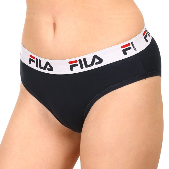 2PACK sieviešu biksītes Fila tumši zilas (FU6043/2-321)