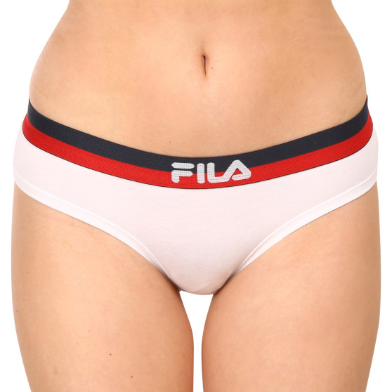 2PACK sieviešu biksītes Fila white (FU6050/2-300)