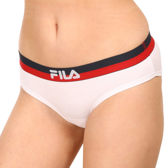 2PACK sieviešu biksītes Fila white (FU6050/2-300)