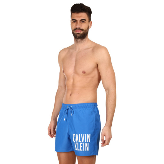 Vīriešu peldkostīmi Calvin Klein zils (KM0KM00794 C4X)