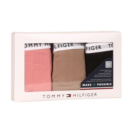 3PACK sieviešu biksītes Tommy Hilfiger daudzkrāsains (UW0UW02828 0R1)