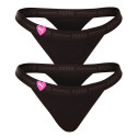 2PACK sieviešu stringi Puma melni (701221339 001)