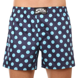 Vīriešu bokserbokseršorti Styx premium art classic gumijas polka dots (AP1053)