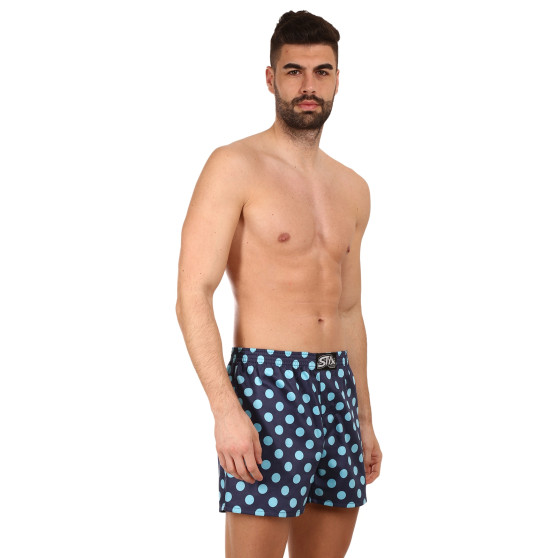 Vīriešu bokserbokseršorti Styx premium art classic gumijas polka dots (AP1053)