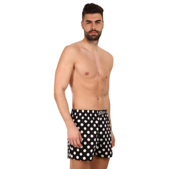 Vīriešu bokserbokseršorti Styx premium art classic gumijas polka dots (AP1055)