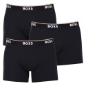 3PACK vīriešu bokseru šorti BOSS tumši zili (50475282 480)