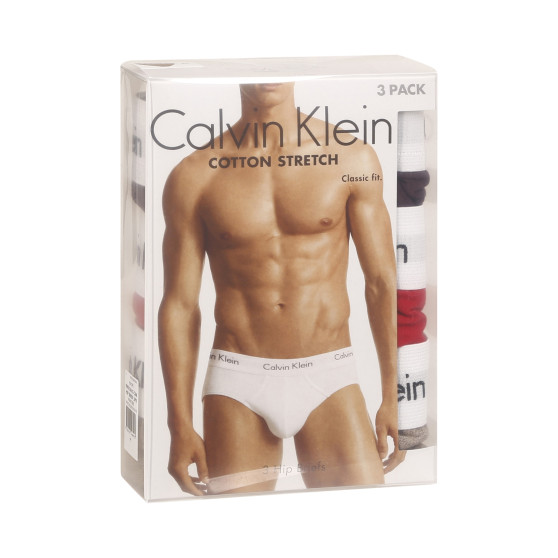 3PACK vīriešu apakšbikses Calvin Klein daudzkrāsains (U2661G-CAK)