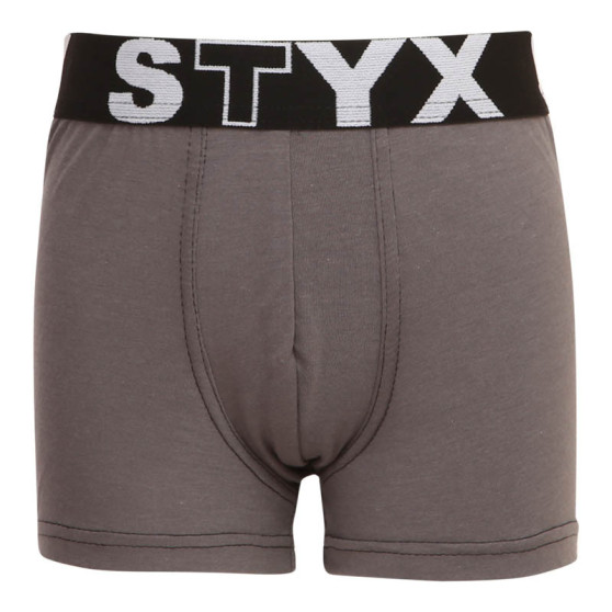 3PACK bērnu bokseru biksītes Styx sporta elastīgās daudzkrāsainas (3GJ96739)