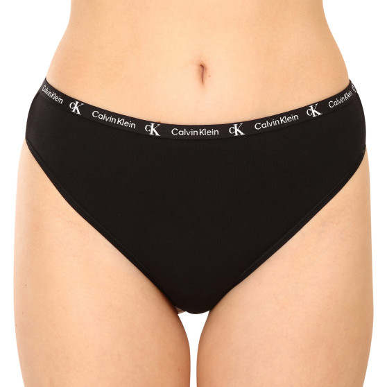 2PACK Sieviešu stringi Calvin Klein daudzkrāsains (QD3990E-BNR)