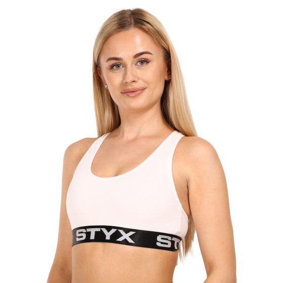 Sieviešu krūšturis Styx sport white (IP1061)