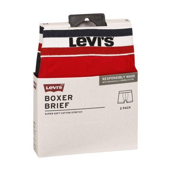 2PACK vīriešu bokseru šorti Levis daudzkrāsaini (701223908 004)