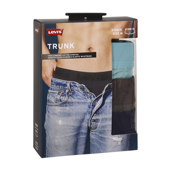 3PACK vīriešu bokseru šorti Levis daudzkrāsaini (905042001 020)