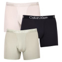 3PACK vīriešu bokseru šorti Calvin Klein daudzkrāsaini (NB2971A-CBC)