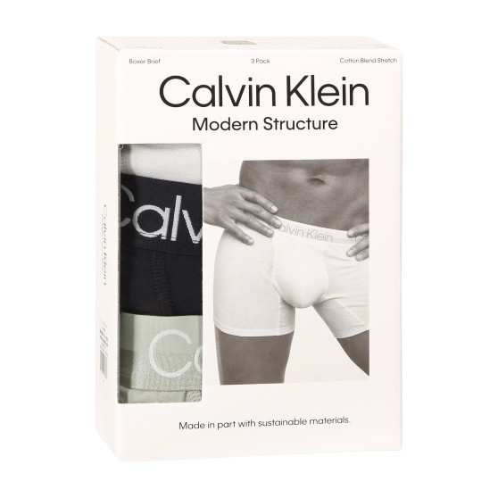 3PACK vīriešu bokseru šorti Calvin Klein daudzkrāsaini (NB2971A-CBC)