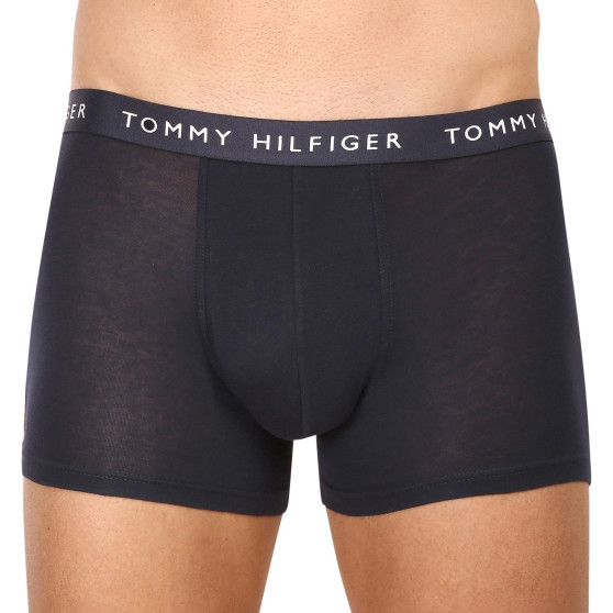 3PACK vīriešu bokseru šorti Tommy Hilfiger tumši zili (UM0UM02324 0X0)