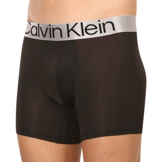 3PACK vīriešu bokseru šorti Calvin Klein melni (NB3075A-7V1)