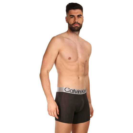 3PACK vīriešu bokseru šorti Calvin Klein melni (NB3075A-7V1)